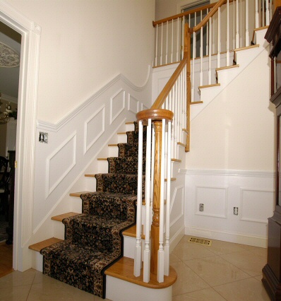 Staircase Wainscoting